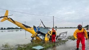 Elicottero incidente Emilia Romagna